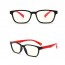 Lentes descanso Niños anti Luz azul Pantallas Negro Rojo