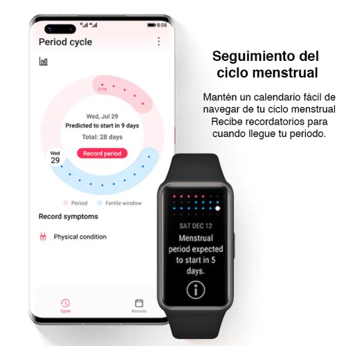 Smart Band Huawei Band 6 Pulsera Inteligente Negra