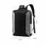Mochila notebook 15" Puerto USB Negra con gris