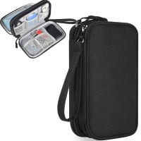 Bolso organizador cables porta documentos viajes 