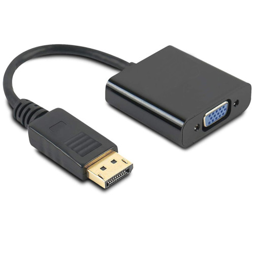 Adaptador DisplayPort macho a VGA hembra