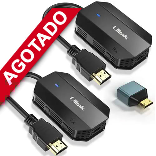 Adaptador HDMI inalámbrico full HD 20 mts