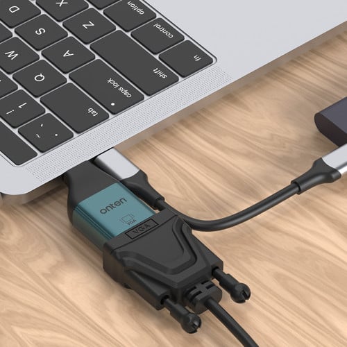 Adaptador USB C a VGA Thunderbolt 3 