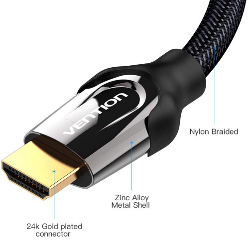 Cable HDMI 2.0 4K 5 metros 60 frames Vention