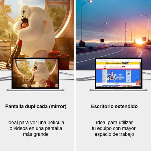 Cable USB C a Displayport 4K 60Hz QGeeM