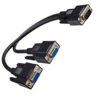 Cable Splitter VGA Macho a 2 VGA Hembra