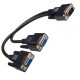 Cable Splitter VGA Macho a 2 VGA Hembra