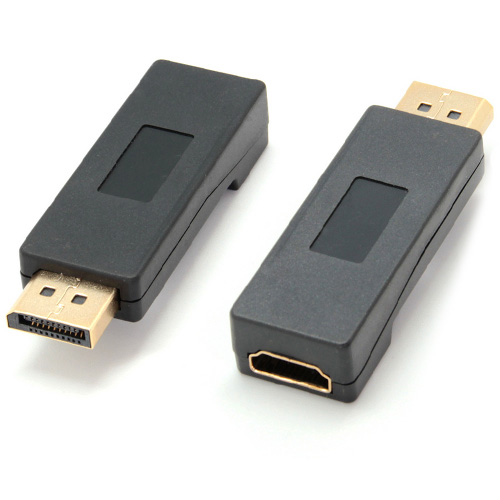 Adaptador DisplayPort macho a HDMI hembra Adaptador DisplayPort macho a HDMI hembra