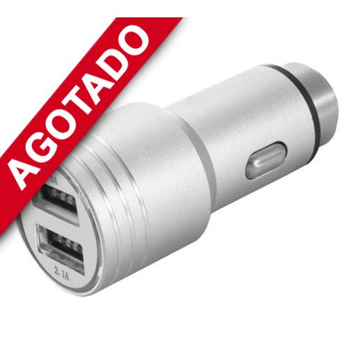 Cargador 2 USB automóvil Android 5V 2.1A Cargador 2 USB automóvil Android 5V 2.1A