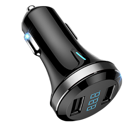 Cargador de Auto Inteligente 2 USB 5V 3.34A iPremium E-17 Cargador de Auto Inteligente 2 USB 5V 3.34A iPremium E-17