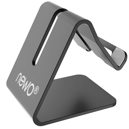 Soporte base para celular de escritorio aluminio