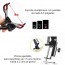 Atril soporte micrófono y celular antipop NB-36