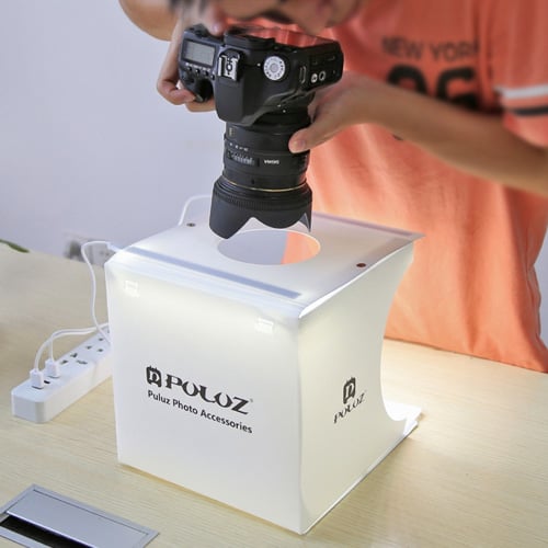 Mini Estudio fotográfico portátil 22 cms Led USB
