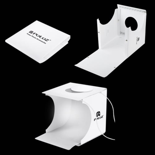 Mini Estudio fotográfico portátil 22 cms Led USB