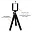 Mini trípode para celular cámara iPhone flexible