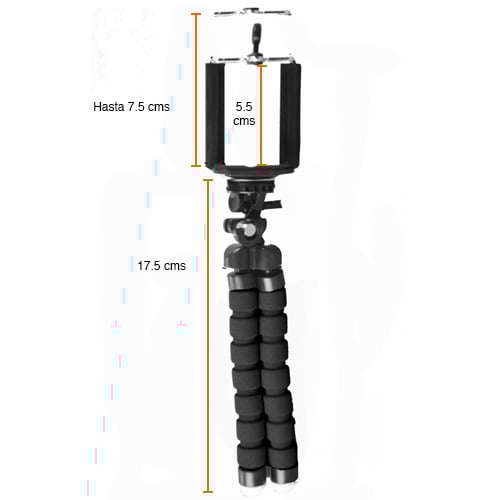 Mini trípode para celular cámara iPhone flexible