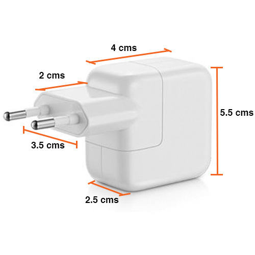 Cargador iPad iPhone 2 USB 5V 3A 