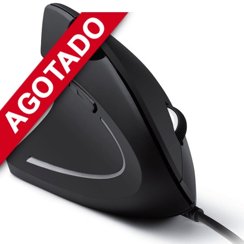 Mouse Vertical Zurdos cable USB óptico