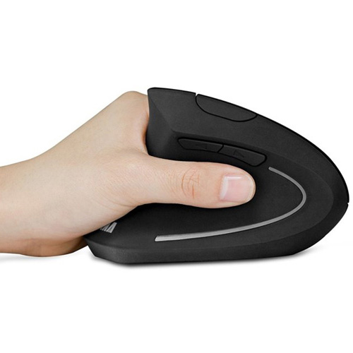 Mouse Vertical Zurdos Inalámbrico receptor USB