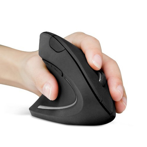 Mouse Vertical Zurdos Inalámbrico receptor USB