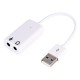 Tarjeta De Sonido USB 3D para Notebook 