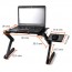Mesa para Notebook cama plegable con ventilador