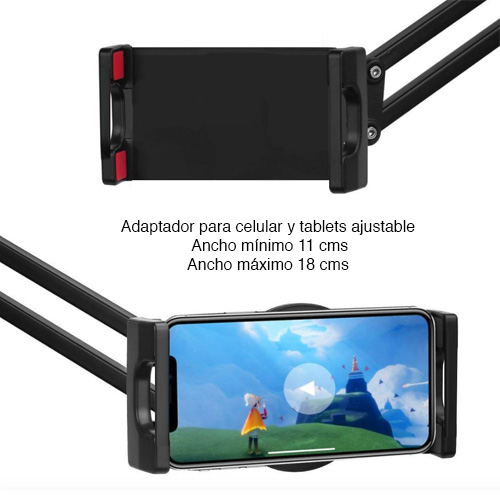 Soporte iPad tablet celular cama escritorio TX3