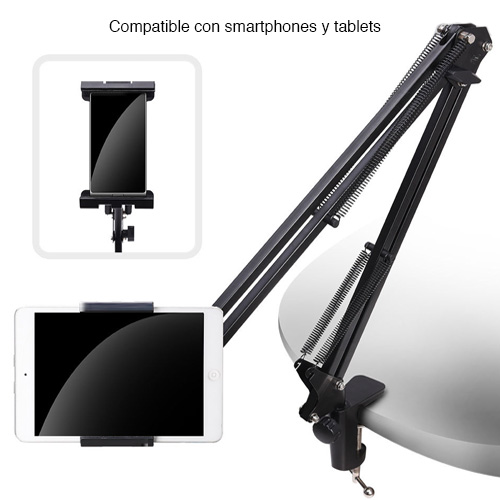 Soporte iPad tablet celular cama escritorio TX3