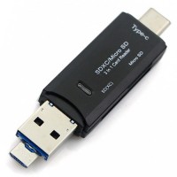 Lector de tarjetas SD y Micro SD 3 en 1