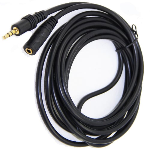 Cable Extensión alargador audífonos 5 metros Cable Extensión alargador audífonos 5 metros