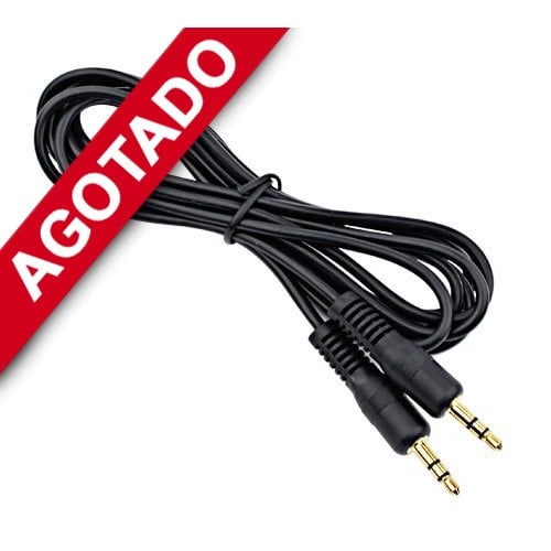 Cable Auxiliar 3.5 mm a 3.5mm plug audio 1.5 mts