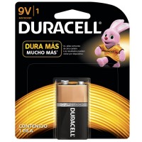 Batería Pila de 9V Duracell MN1604B1 Alcalina