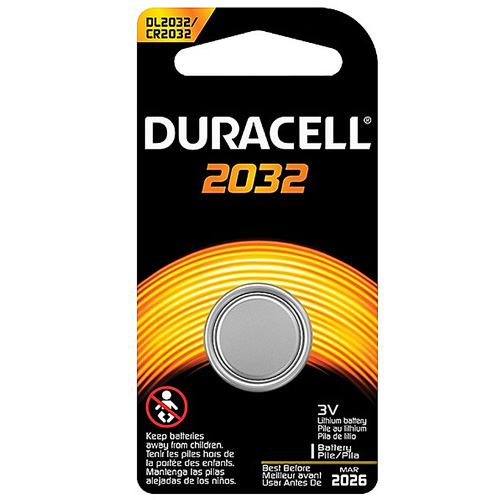 Pila CR2032 Duracell 3V Litio