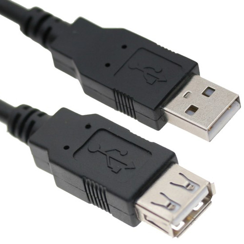 Cable extensión USB 2.0 macho hembra 3 metros