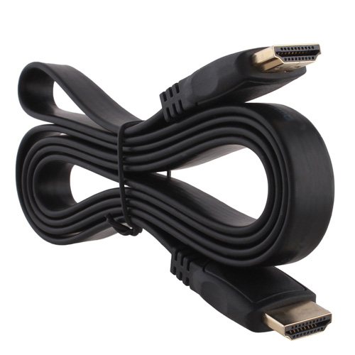 Cable HDMI 1.8 metros 1.4v plano Full HD 3D 1080p