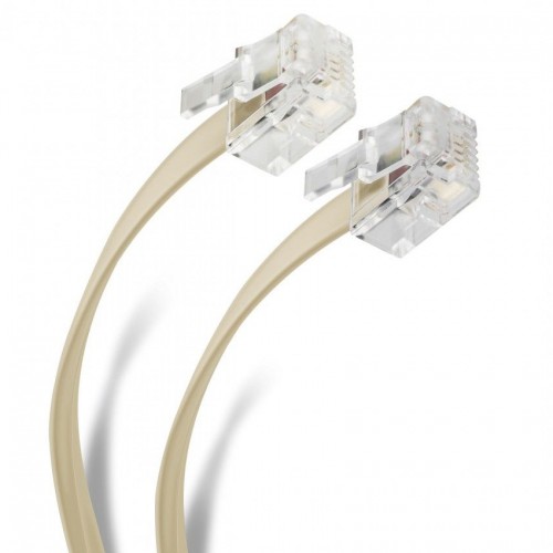 Cable teléfonico RJ11 teléfono fijo 3 metros 