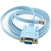 Cable adaptador RS232 Serial DB9 a RJ45