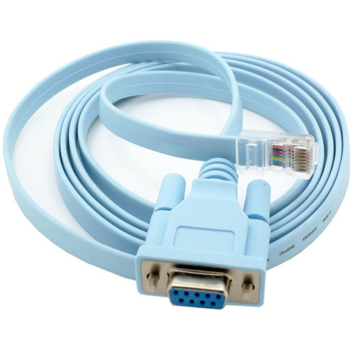 Cable adaptador RS232 Serial DB9 a RJ45