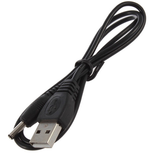 Cable USB para carga a plug de 2.5 mm x 5.5 mm 