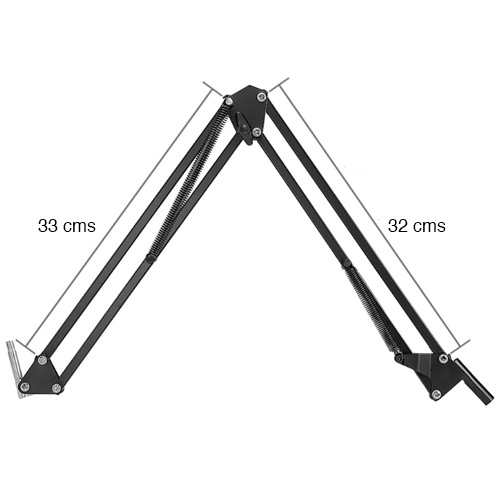 Atril soporte para micrófono ajustable mesa escritorio