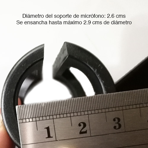Atril soporte para micrófono ajustable mesa escritorio