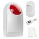 Alarma con sensor movimiento y control remoto