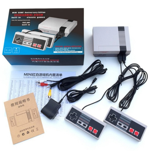 Mini Consola Retro 500 juegos 2 controles Mini Consola Retro 500 juegos 2 controles