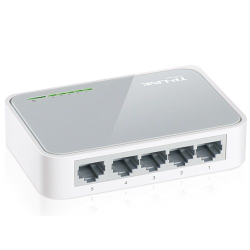 Switch de red 5 puertos RJ45 Lan TP-Link TL-SF1005D