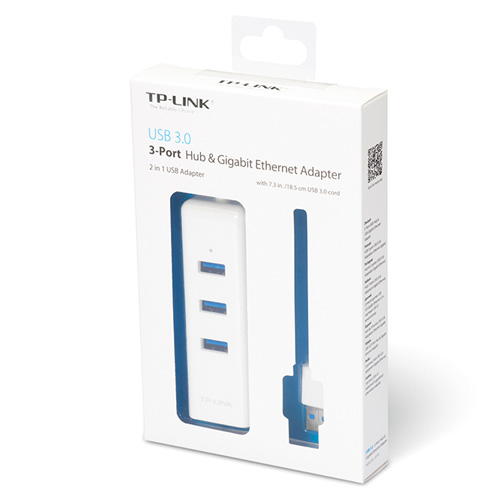 Hub USB 3.0 a RJ45 Lan Gigabit TP-link UE330