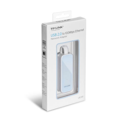 Adaptador USB 2.0 a RJ45 Ethernet Lan TP-link UE200