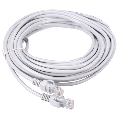 Cable de red 5 metros cat 5e Rj45 Lan Gris