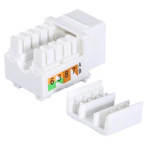 Módulo Jack Rj45 Cat 6 para cable de red UTP
