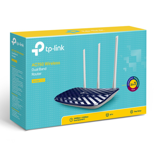 Router Dual Band 5GHz TP-Link Archer internet 100mbps max