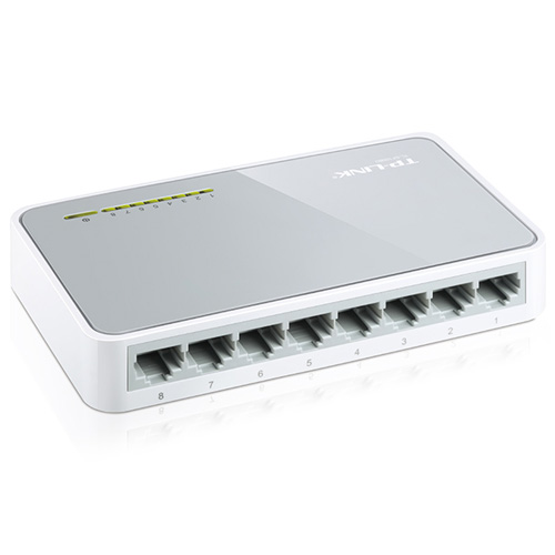 Switch de red 8 puertos RJ45 Lan TP-Link TL-SF1008D